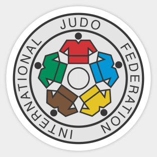 International Judo Federation Sticker